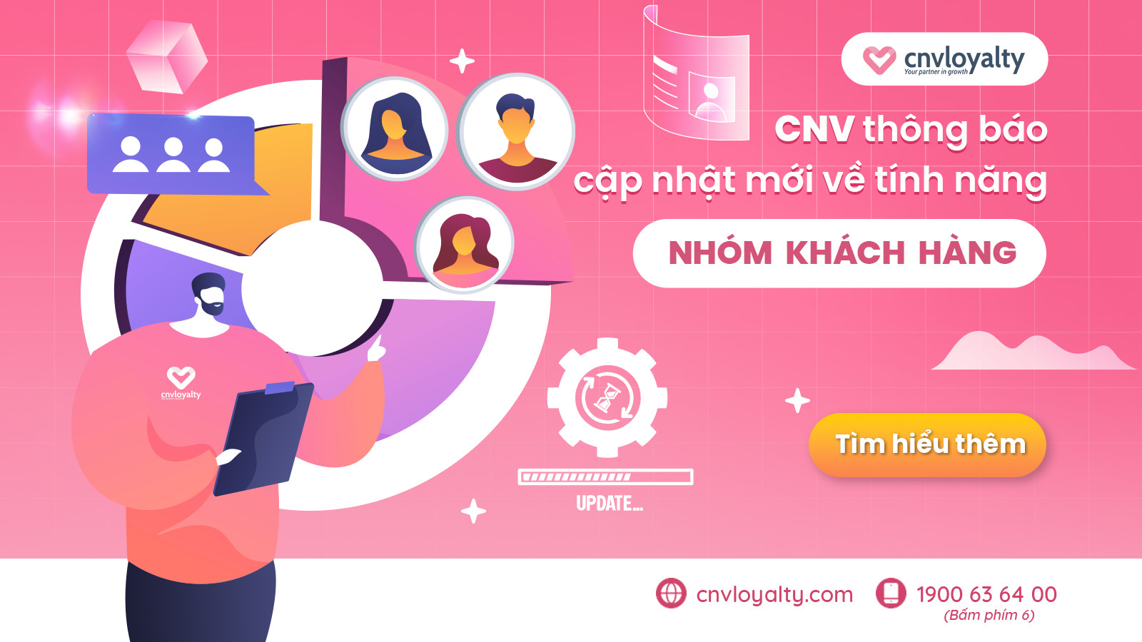 tính năng nhóm khách hàng