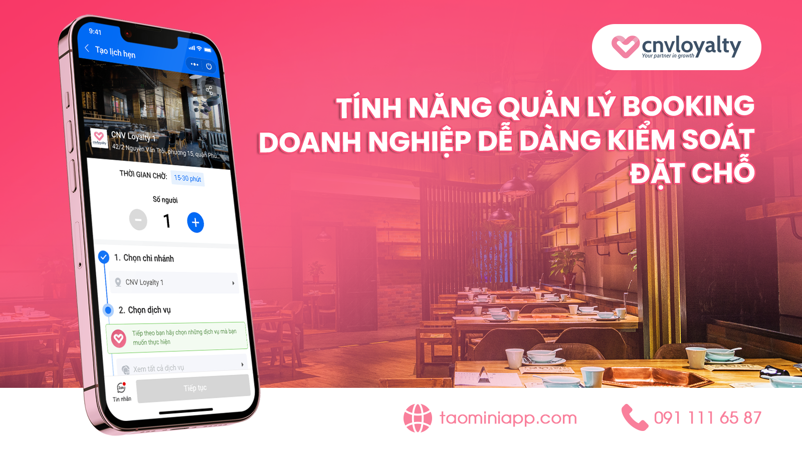 Mini App trên Zalo của CNV Loyalty
