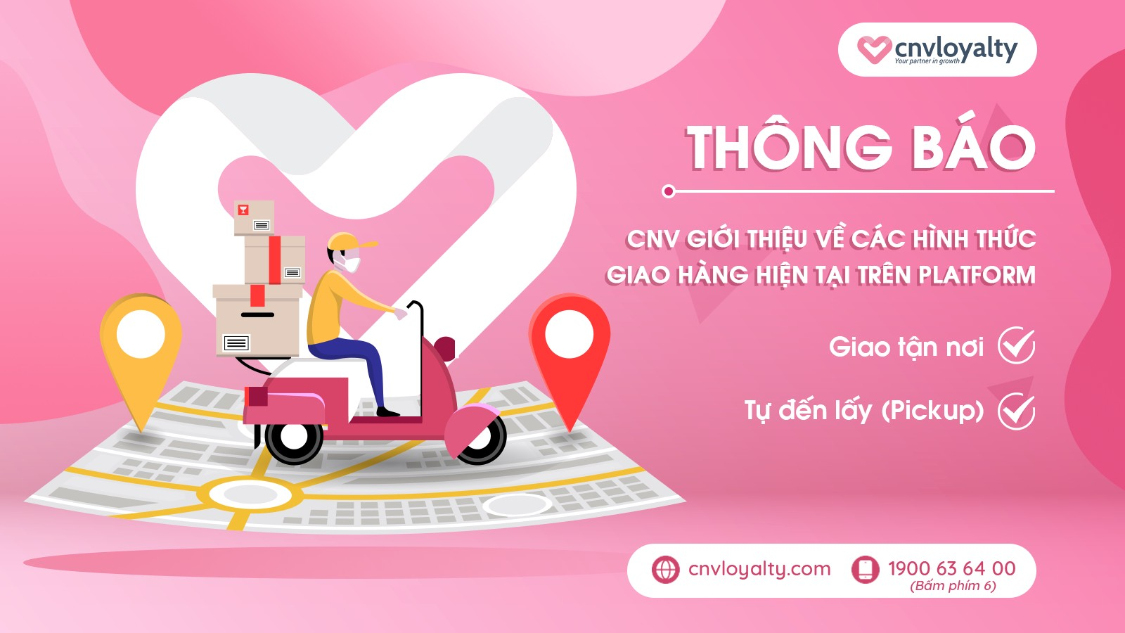 hình thức giao hàng