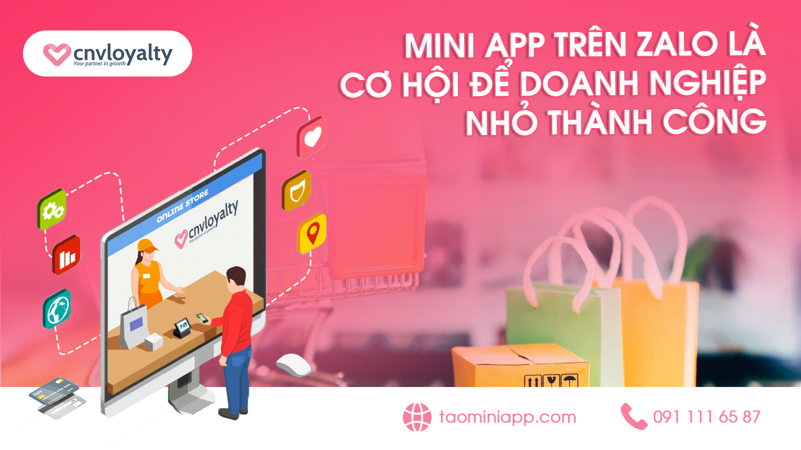 Mini App trên Zalo của CNV Loyalty